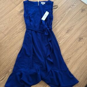 Size 10 Blue Calvin Klein dress NWT